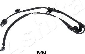 Ashika 151-0K-K40 - ABS sensor, wheel speed car-mod.net