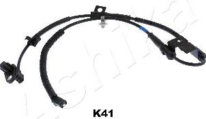Ashika 151-0K-K41 - ABS sensor, wheel speed car-mod.net