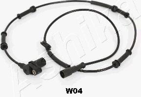 Ashika 151-0W-W04 - ABS sensor, wheel speed car-mod.net