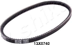 Ashika 109-13X0740 - Drive belt, V-Belt car-mod.net