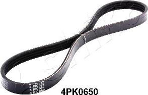 Ashika 1124PK0650 - V-Ribbed Belt car-mod.net