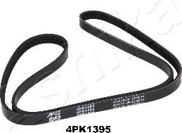 Ashika 1124PK1395 - V-Ribbed Belt car-mod.net
