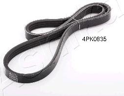 Ashika 1124PK835 - V-Ribbed Belt car-mod.net