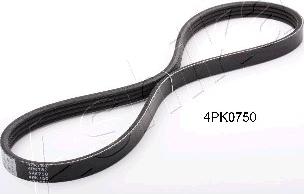 Ashika 112-4PK750 - V-Ribbed Belt car-mod.net