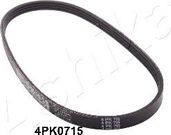 Ashika 1124PK715 - V-Ribbed Belt car-mod.net