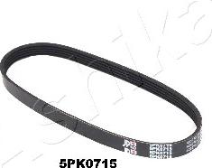 Ashika 1125PK715 - V-Ribbed Belt car-mod.net