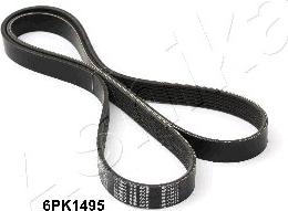 Ashika 112-6PK1495 - V-Ribbed Belt car-mod.net