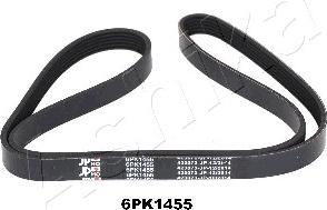 Ashika 112-6PK1455 - V-Ribbed Belt car-mod.net
