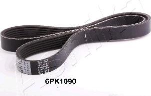 Ashika 112-6PK1090 - V-Ribbed Belt car-mod.net