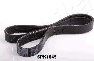 Ashika 112-6PK1045 - V-Ribbed Belt car-mod.net