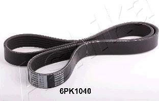 Ashika 112-6PK1040 - V-Ribbed Belt car-mod.net