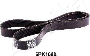 Ashika 112-6PK1080 - V-Ribbed Belt car-mod.net