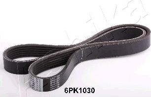 Ashika 112-6PK1030 - V-Ribbed Belt car-mod.net