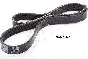 Ashika 112-6PK1075 - V-Ribbed Belt car-mod.net