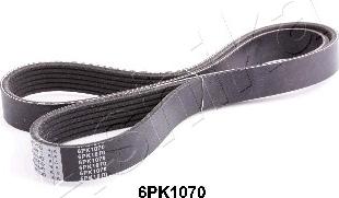 Ashika 112-6PK1070 - V-Ribbed Belt car-mod.net