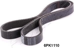 Ashika 112-6PK1110 - V-Ribbed Belt car-mod.net