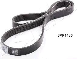 Ashika 112-6PK1185 - V-Ribbed Belt car-mod.net
