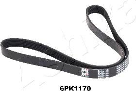 Ashika 112-6PK1170 - V-Ribbed Belt car-mod.net