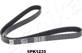 Ashika 112-6PK1235 - V-Ribbed Belt car-mod.net
