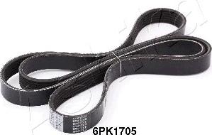 Ashika 112-6PK1705 - V-Ribbed Belt car-mod.net