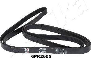 Ashika 112-6PK2605 - V-Ribbed Belt car-mod.net