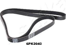 Ashika 112-6PK2040 - V-Ribbed Belt car-mod.net