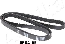 Ashika 112-6PK2195 - V-Ribbed Belt car-mod.net