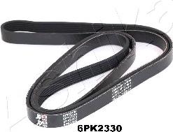 Ashika 112-6PK2330 - V-Ribbed Belt car-mod.net