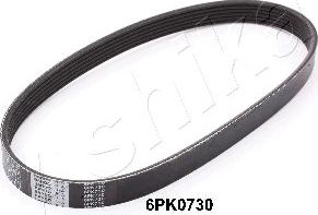 Ashika 112-6PK730 - V-Ribbed Belt car-mod.net