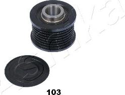 Ashika 130-01-103 - Pulley, alternator, freewheel clutch car-mod.net