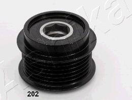 Ashika 130-02-202 - Pulley, alternator, freewheel clutch car-mod.net