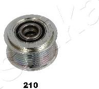 Ashika 130-02-210 - Pulley, alternator, freewheel clutch car-mod.net