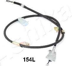 Ashika 13101154L - Cable, parking brake car-mod.net