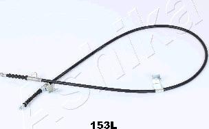 Ashika 13101153L - Cable, parking brake car-mod.net
