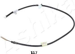 Ashika 13101117 - Cable, parking brake car-mod.net
