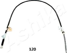 Ashika 13101120 - Cable, parking brake car-mod.net