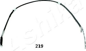 Ashika 131-02-219 - Cable, parking brake car-mod.net