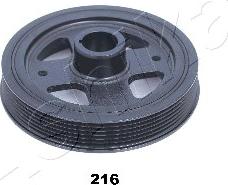 Ashika 122-02-216 - Belt Pulley, crankshaft car-mod.net