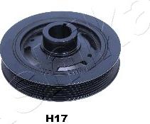 Ashika 122-0H-H17 - Belt Pulley, crankshaft car-mod.net