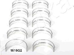 Ashika 86-1616G2 - Crankshaft Bearing Set car-mod.net