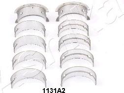Ashika 86-1131A2 - Crankshaft Bearing Set car-mod.net