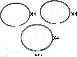 Ashika 34-41324M - Piston Ring car-mod.net