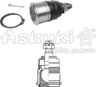 Ashuki 1458-2004 - Ball Joint car-mod.net