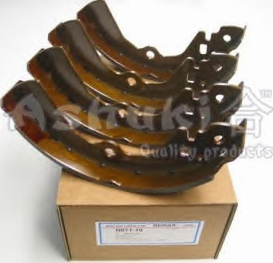 Ashuki 1050-4301 - Drum Brake Shoe Set car-mod.net