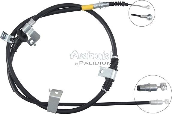Ashuki ASH3-1545 - Cable, parking brake car-mod.net