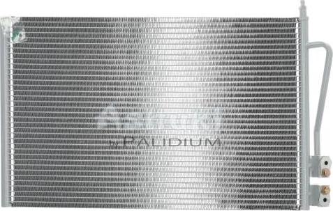 Ashuki M559-49 - Condenser, air conditioning car-mod.net