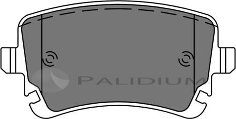 Ashuki P1-1045 - Brake Pad Set, disc brake car-mod.net