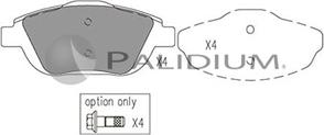 Ashuki P1-1190 - Brake Pad Set, disc brake car-mod.net