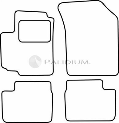 Ashuki PAL18-6641 - Floor Mat Set car-mod.net
