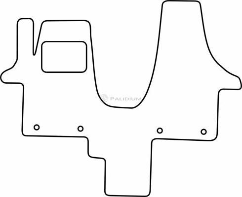 Ashuki PAL18-6867 - Floor Mat Set car-mod.net